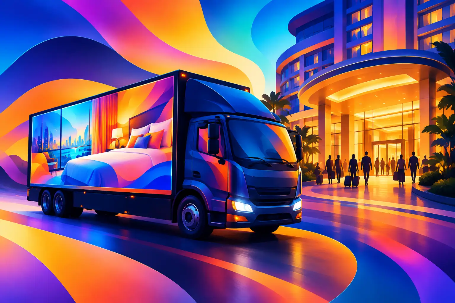 Hotel Event Advertising Truck Campaigns That Fill Rooms
